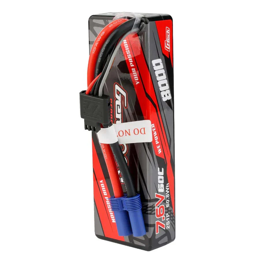 Gens Ace Accu lipo G-Tech 7.6v 8000mah 60C EC5 GEA802S60E5GT - Image 2