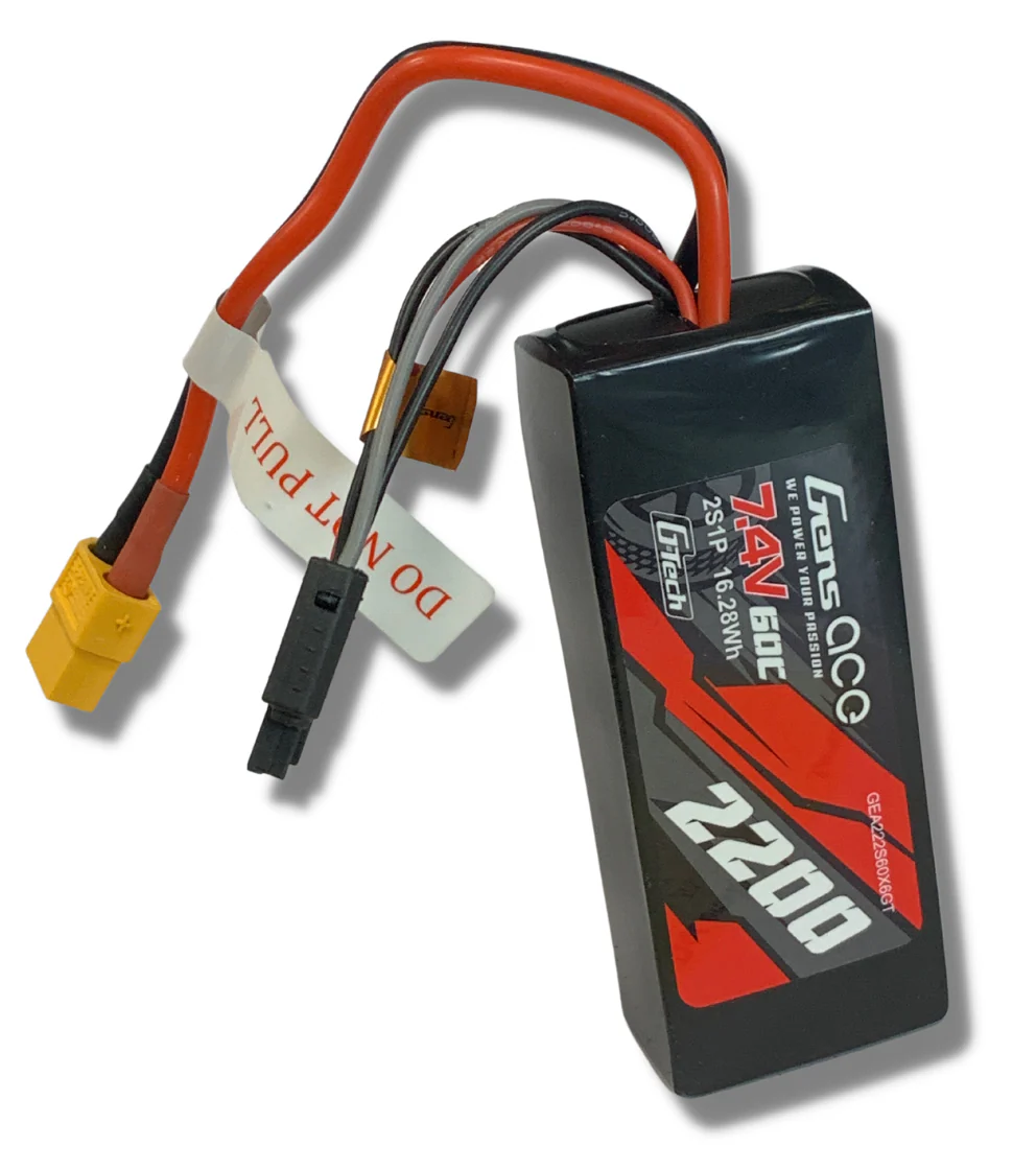Gens Ace Accu lipo G-Tech 7.4v 2200mAh 60C XT60 - Image 2
