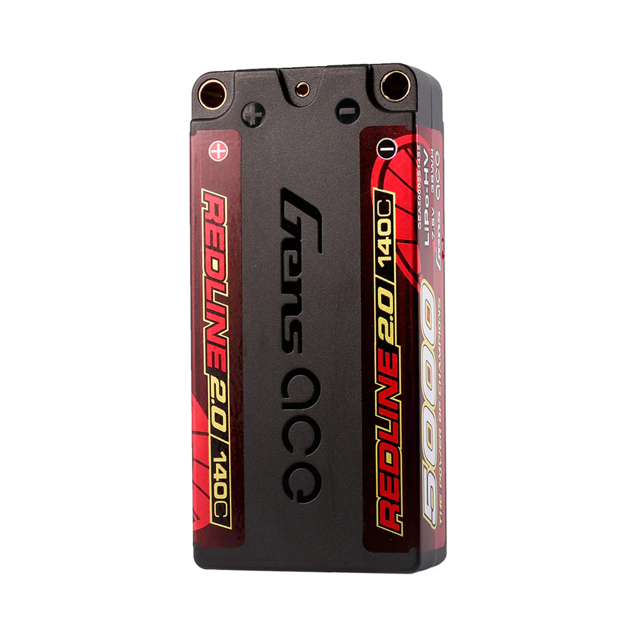 Gens Ace Redline 2.0 Hv Accu lipo Shorty 7.6v 5000mah 140C - Image 2