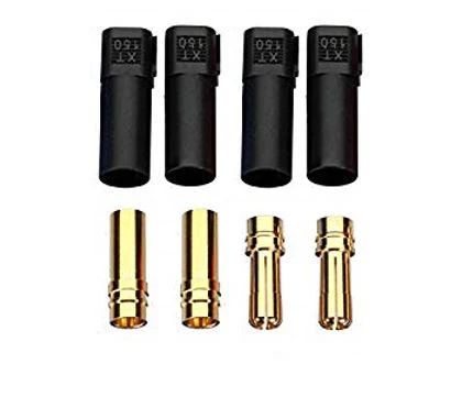 GForce Connecteur XT150 Male + Femelle (x2) Noir  GF-1055-003