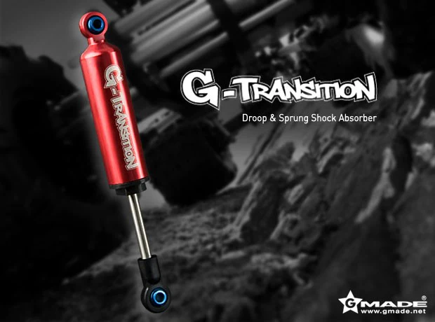 Gmade Amortisseur G-Transition Rouge 90mm (x4) GM20601