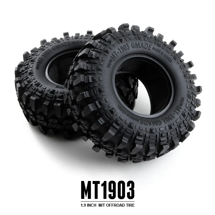 Gmade Pneus 1.9 MT 1903 Off-Road (x2) GM70284 - Image 2