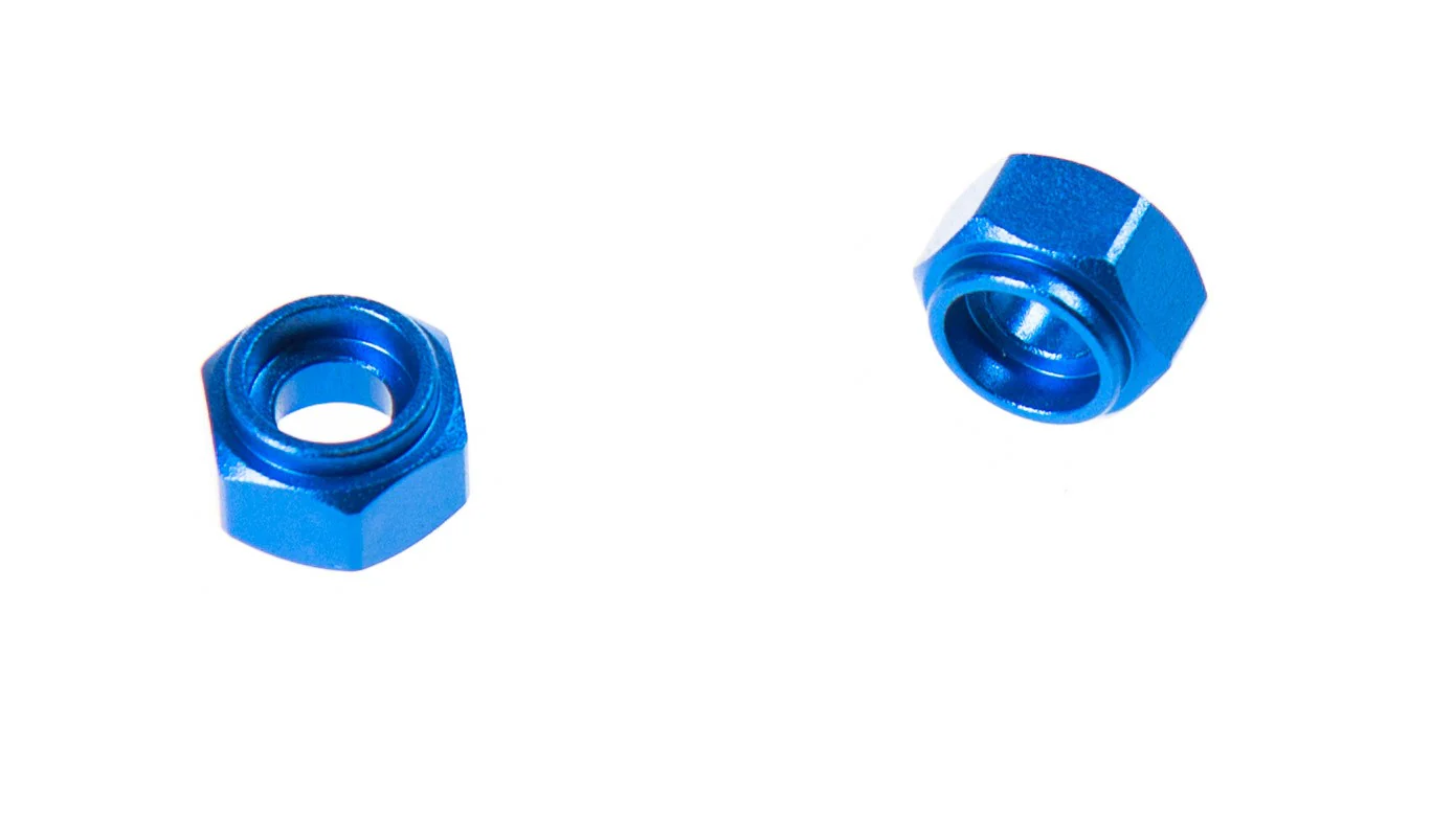 GPM Adaptateur hexa 12mm avant alu bleu DT3010F-B