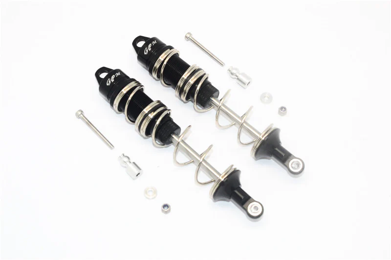 GPM Amortisseur arrière 135mm alu noir (x2) MAK135RA-BK-S-BEBK