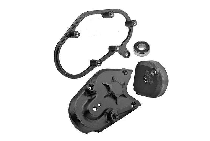 GPM Carter de transmission Alu 7075 Noir MX038-BK