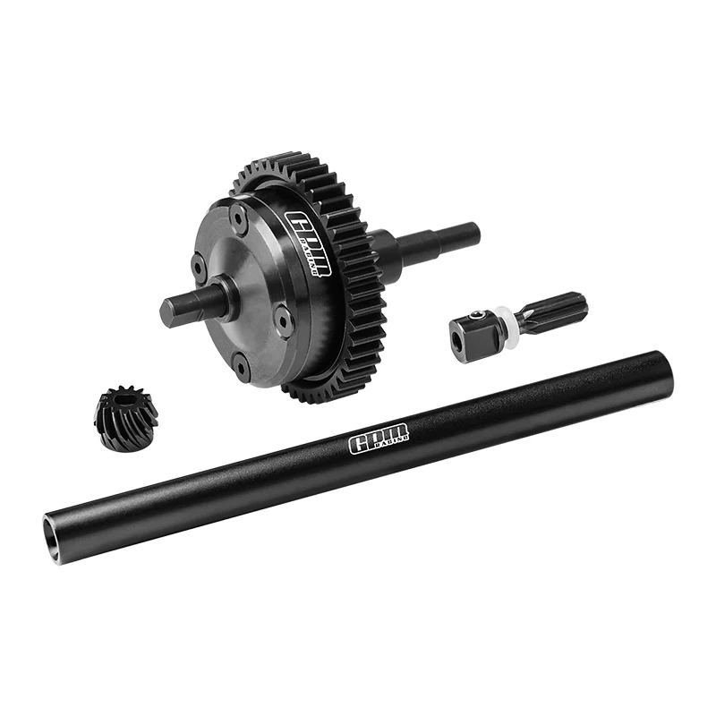 GPM Différentiel central + cardan Alu 7075 + Carbon Steel TXMM4712-BK