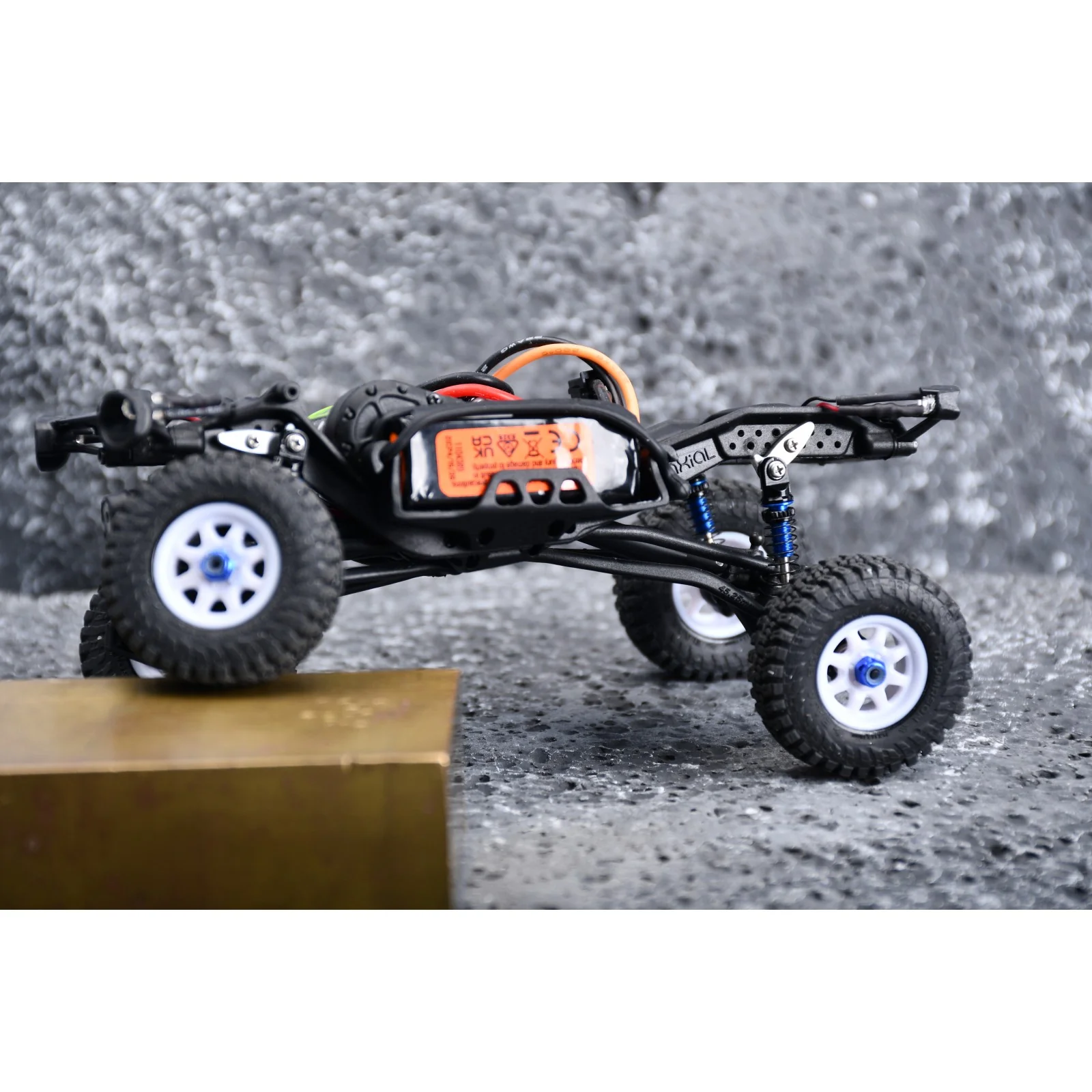 GPM Extension de suspension Droop Alu 7075 (x4) SCX30/2830-BK - Image 2