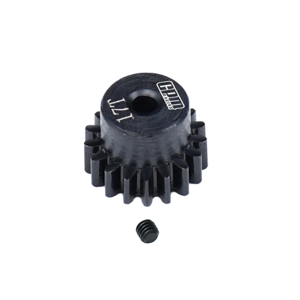 GPM Pignon Acier 17dts 0.5M 2mm Micro-B LMB017TS-BK