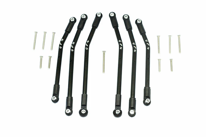 GPM Set de liens inférieur et supérieur alu (x6) TRX4160A