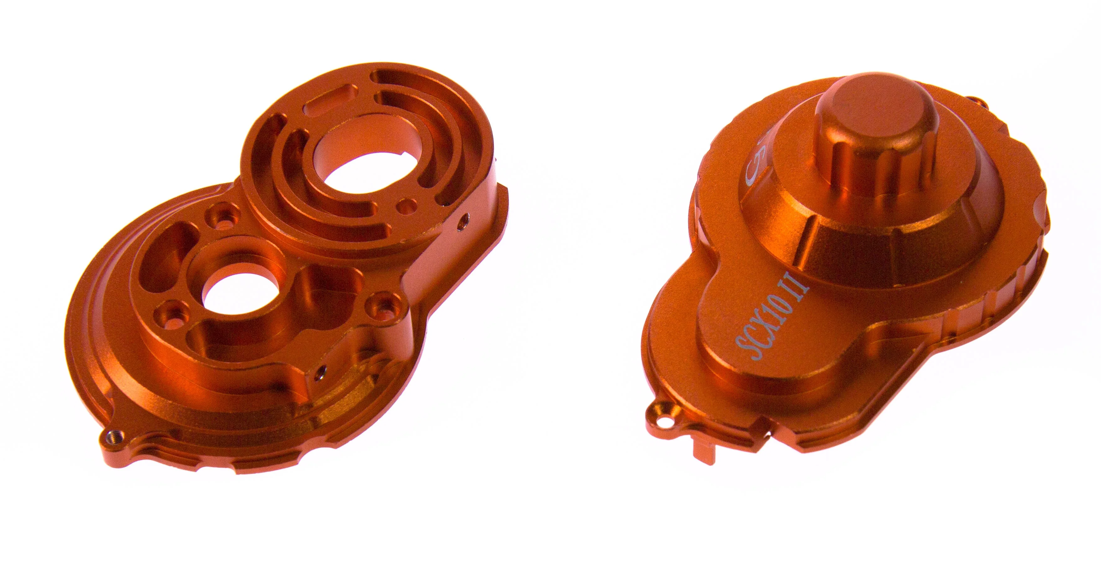 GPM Support moteur + protection couronne alu orange SCX2038GC-OR