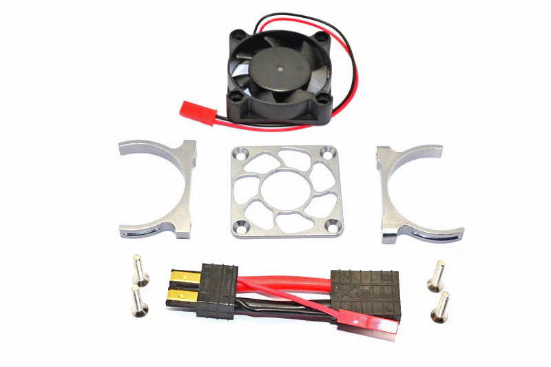 GPM Ventilateur + support alu gris Slash 4x4 SLA018FANLCG-GS