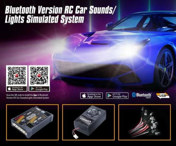 GT-Power Kit Eclairage + Bruiteur Bluetooth GTP-173 - Image 3