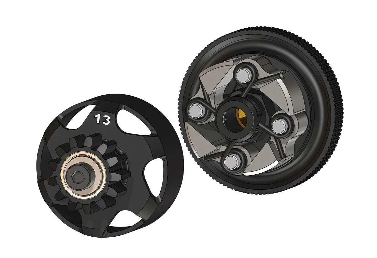 HB Racing Nitro Buggy D8 RS Competition KIT 204900 - Image 4
