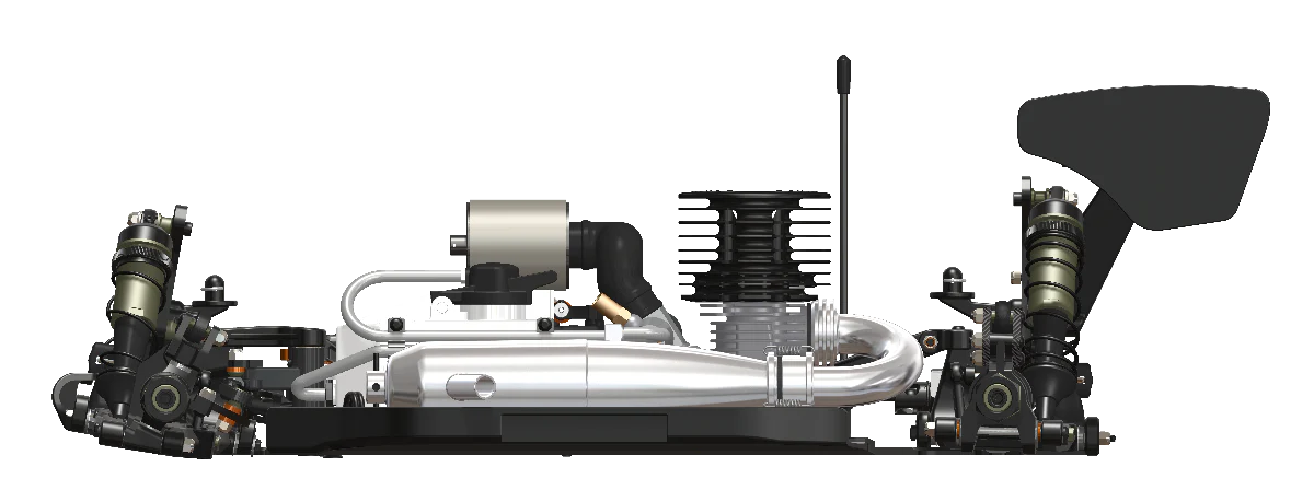 HB Racing Nitro Buggy D8 RS Competition KIT 204900 - Image 6