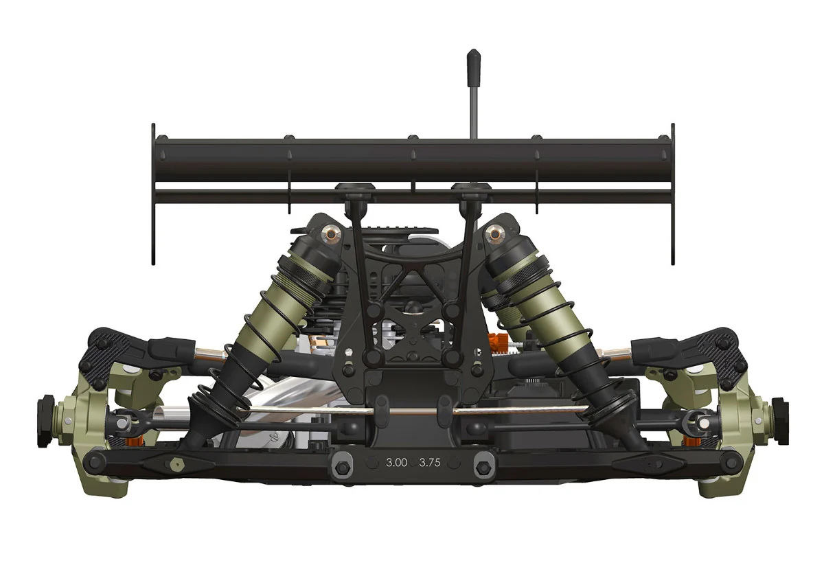 HB Racing Nitro Buggy D8 World Competition KIT 204850 - Image 3