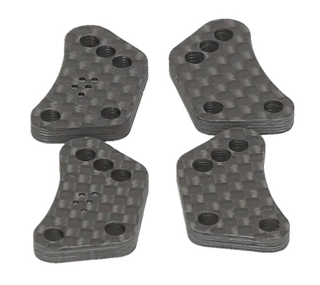 HB Racing Plaques carbone de fusées AR type 5 (x4) 204014