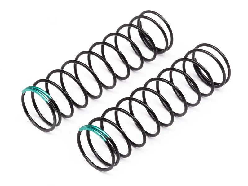 HB Racing Ressorts d'amortisseurs Vert 85mm (x2) 109812