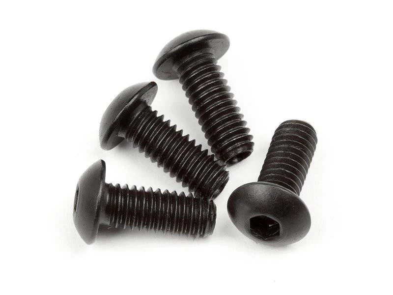 HB Racing Vis M4x10 Réglage du Droop M4x10mm (x4) 107372
