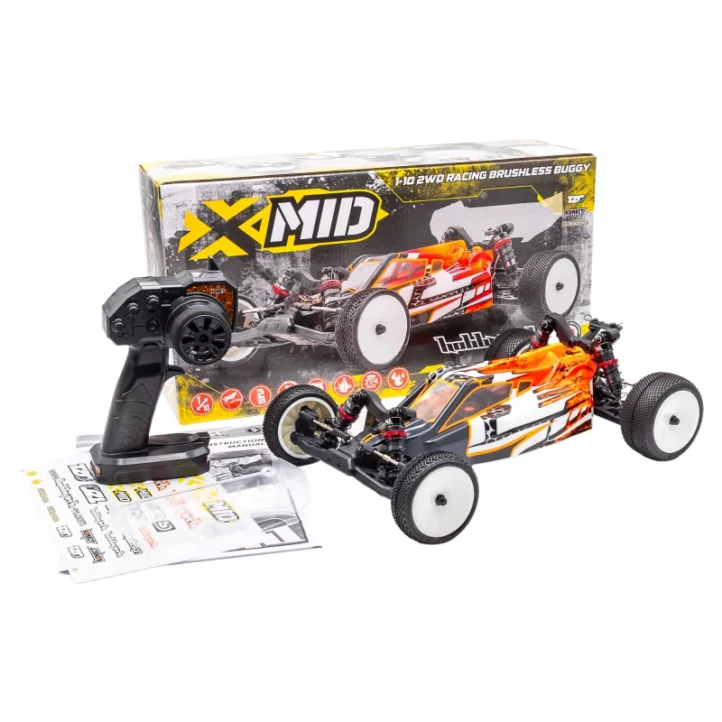 HobbyTech Buggy X-Mid 2WD Brushless RTR + Lipo/Chargeur 1.XMID.RTR-PACK - Image 18