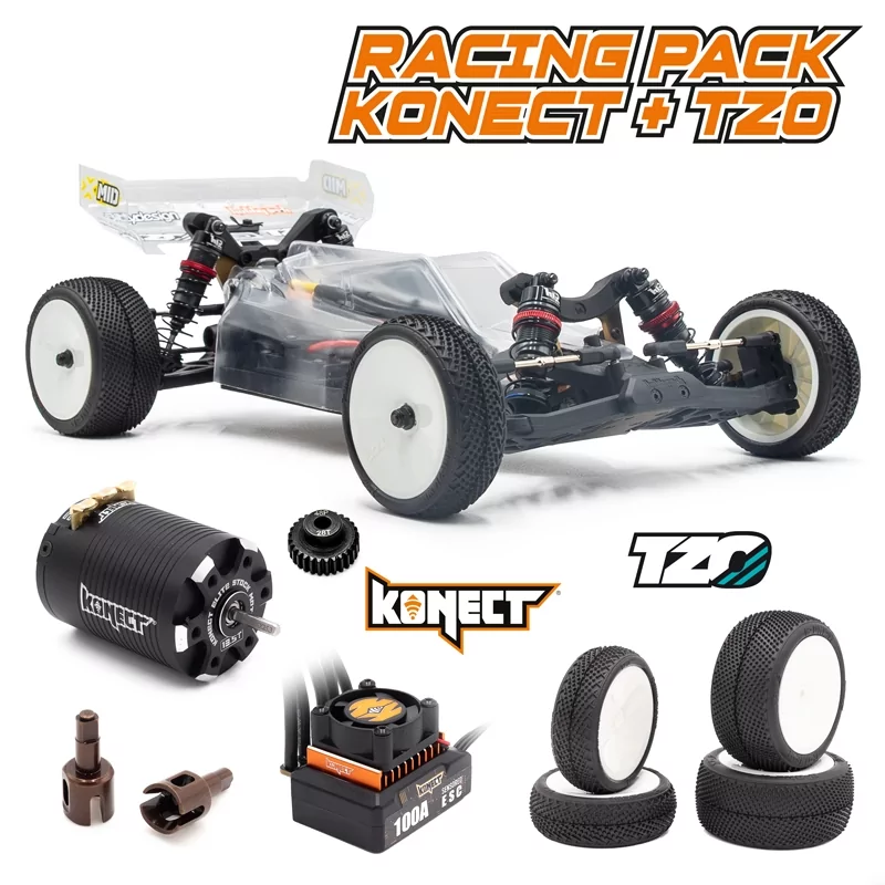 HobbyTech Buggy X-Mid 2WD Racing Pack Kit 8.XMID.COMBO-RACE - Image 14