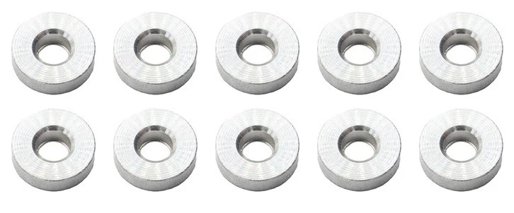 Hobbytech Entretoise ronde alu 3,1x7,5x2 mm (x10) CRX2 CRX-220