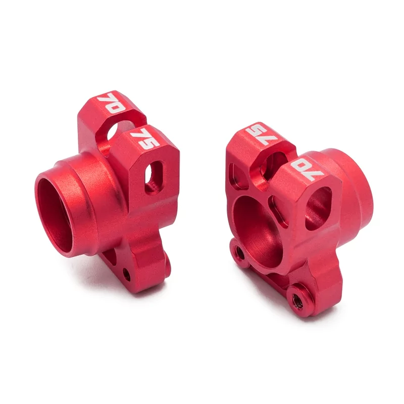 Hobbytech Etrier arrière rouge alu (x2) Xmid MID-OP14-FR - Image 2