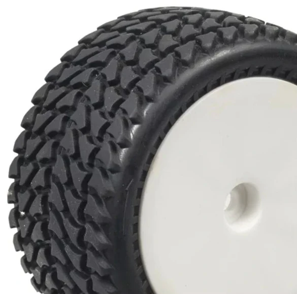 Hobbytech HTR Pneus AllTerrain + Jantes Buggy Arrière (x2) HTR-T432