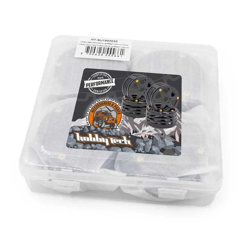 Hobbytech Jantes Carbone crawler performance LightWeight 2.2 (x4) HT-SU1802020 - Image 4