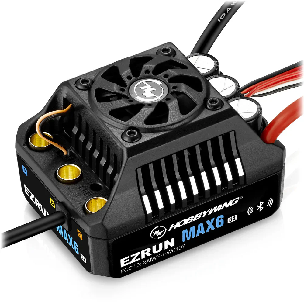 Hobbywing Combo EzRun MAX6 G2 200A + Moteur Ezrun 4990SD G2 1650kv Sensored HW38010803 - Image 4
