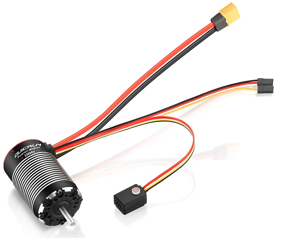 Hobbywing Combo Quicrun Fusion 8IGHT Brushless Crawler 1/8 2300Kv HW30120404 - Image 2