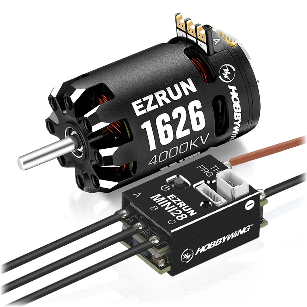 Hobbywing Combo Variateur EzRun Mini28 30A + Ezrun Mini28 1626SD