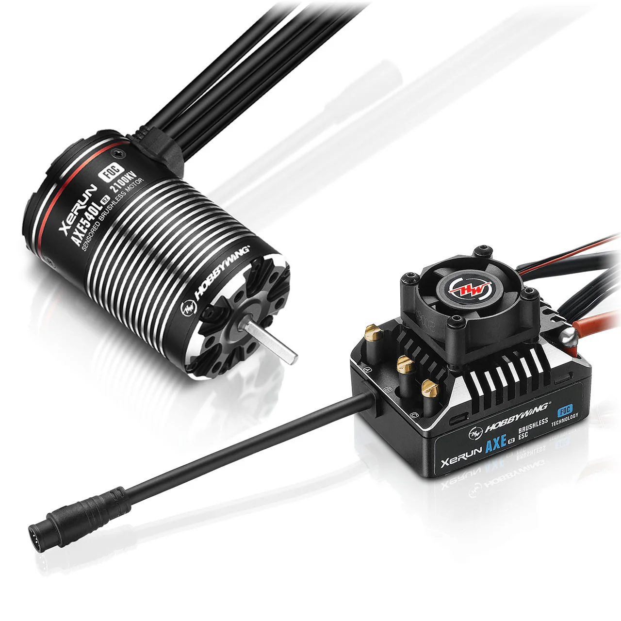 Hobbywing Combo Xerun Axe R2 + Moteur brushless FOC Crawler - Image 2