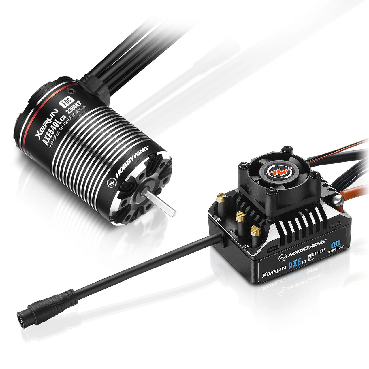 Hobbywing Combo Xerun Axe R2 + Moteur brushless FOC Crawler - Image 5
