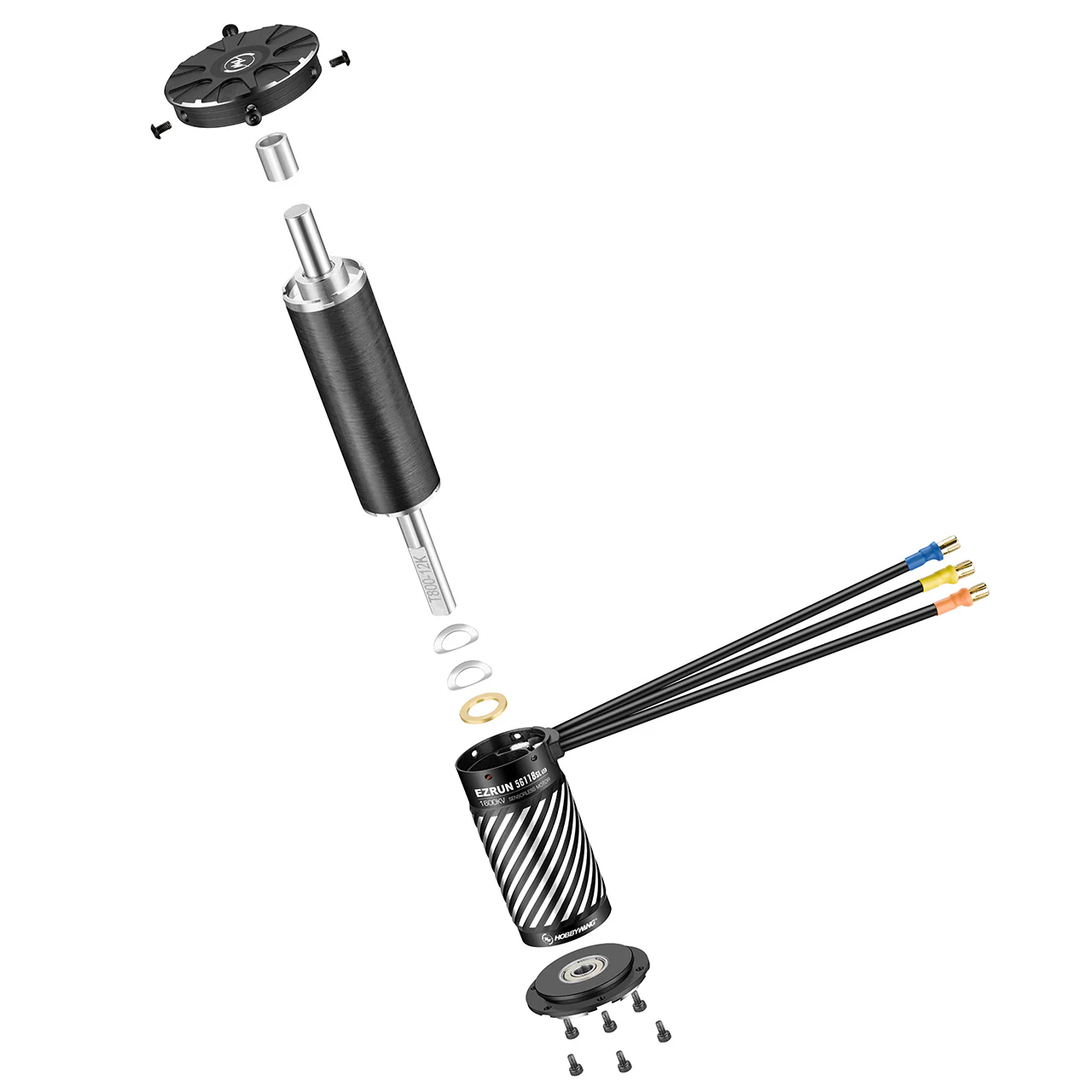 Hobbywing Moteur EzRun 56118SL G2 1600KV 4 pôles HW30402905 - Image 4