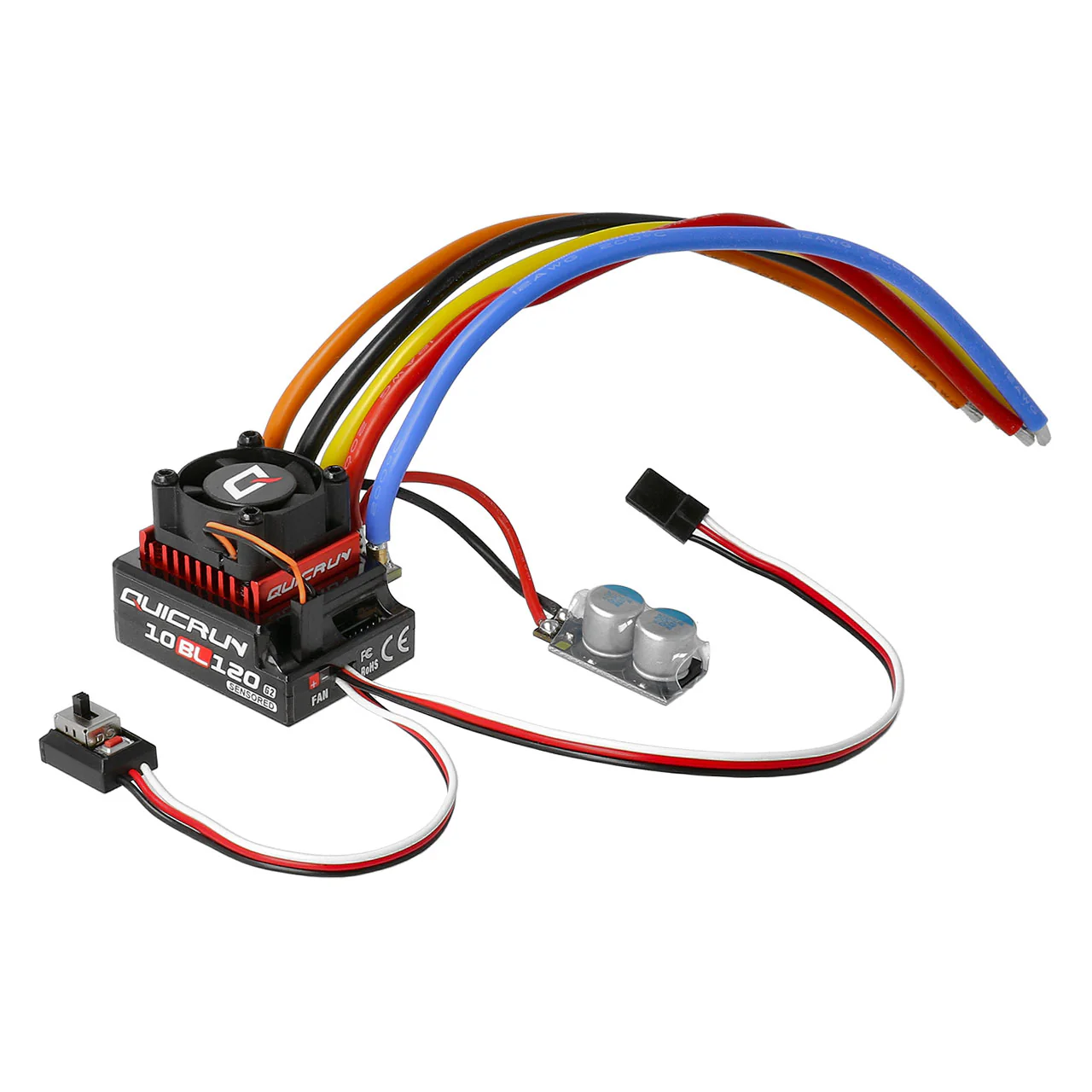 Hobbywing Variateur QuicRun 120A Sensored 10BL120 G2 HW30125002 - Image 2