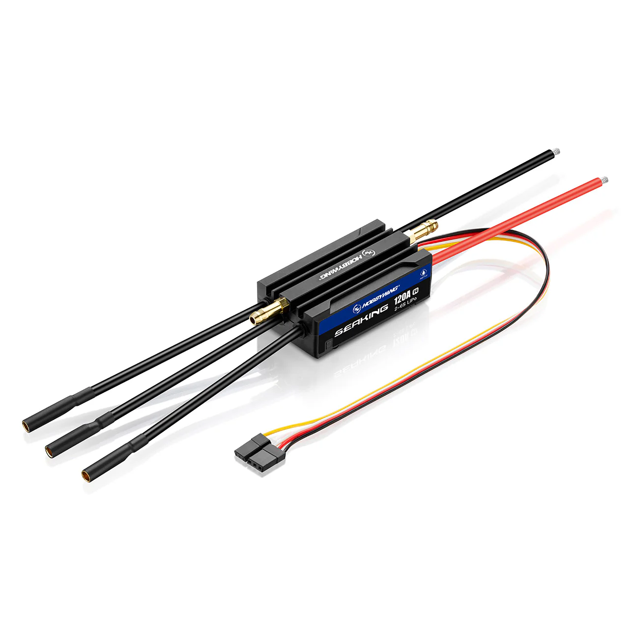 Hobbywing Variateur Seaking 120A V4 2-6S HW30302363 - Image 4