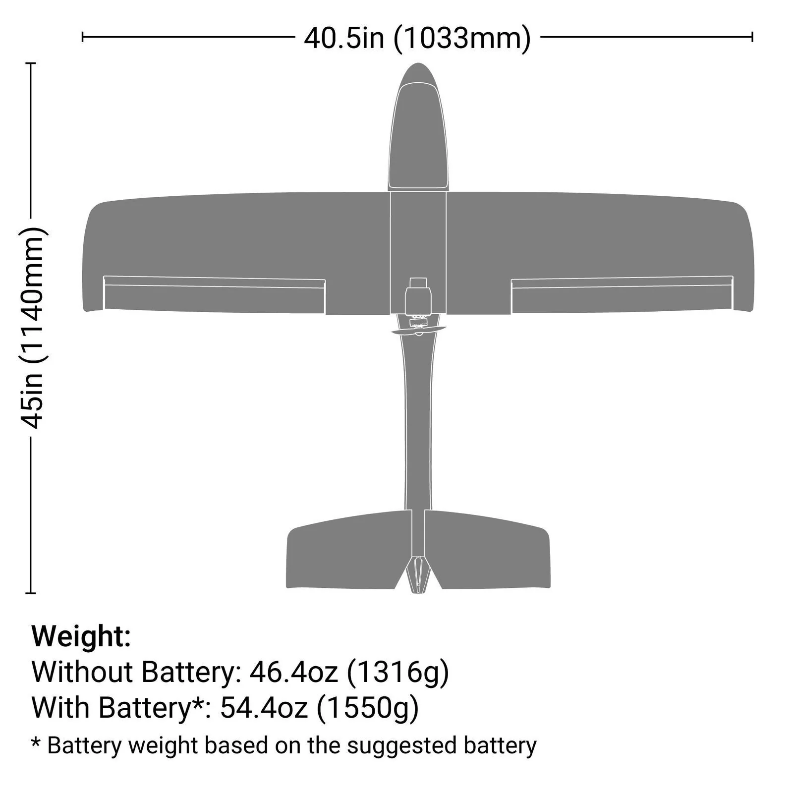 HobbyZone Avion AeroScout S 2 1.1m BNF Basic Safe HBZ385002 - Image 14