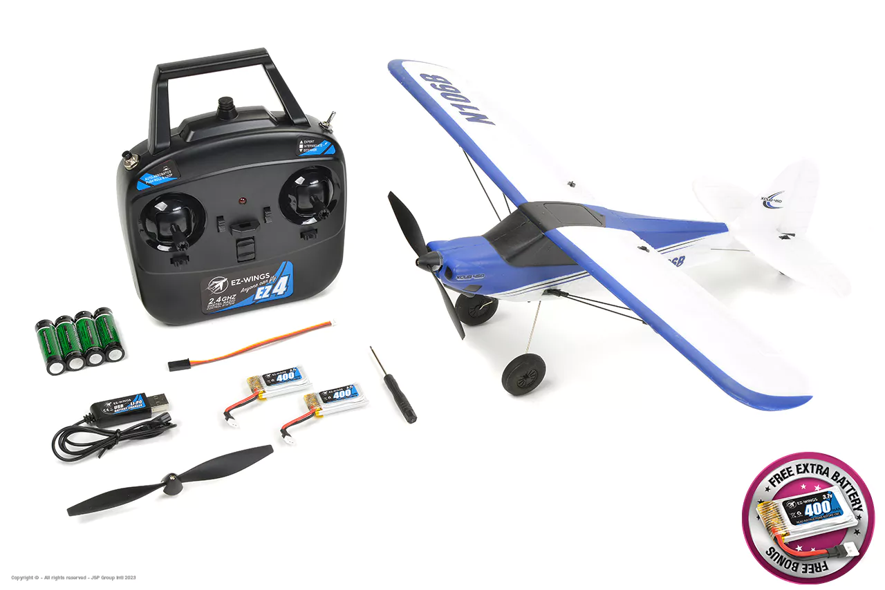 EZ-Wings Avion Mini Cub 450mm RTF EZ-020 - Image 19