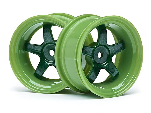 HPI Jantes Work Meister vert 26mm (x2)