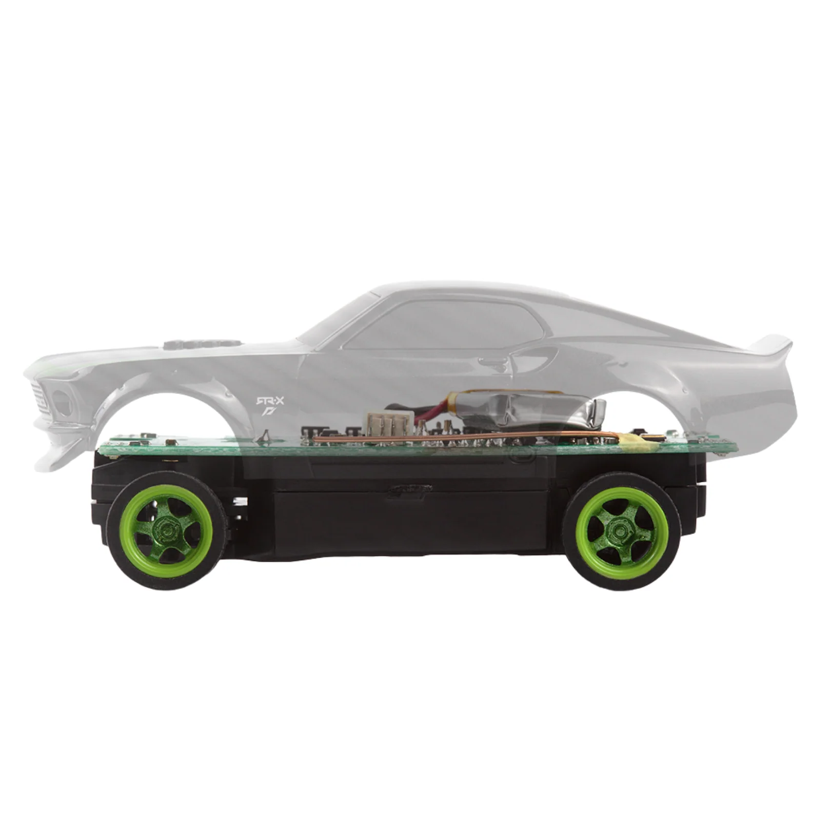 HPI Nano TTR Ford Mustang 1969 (sans radio) 1/64 RTR-X 160981 - Image 6