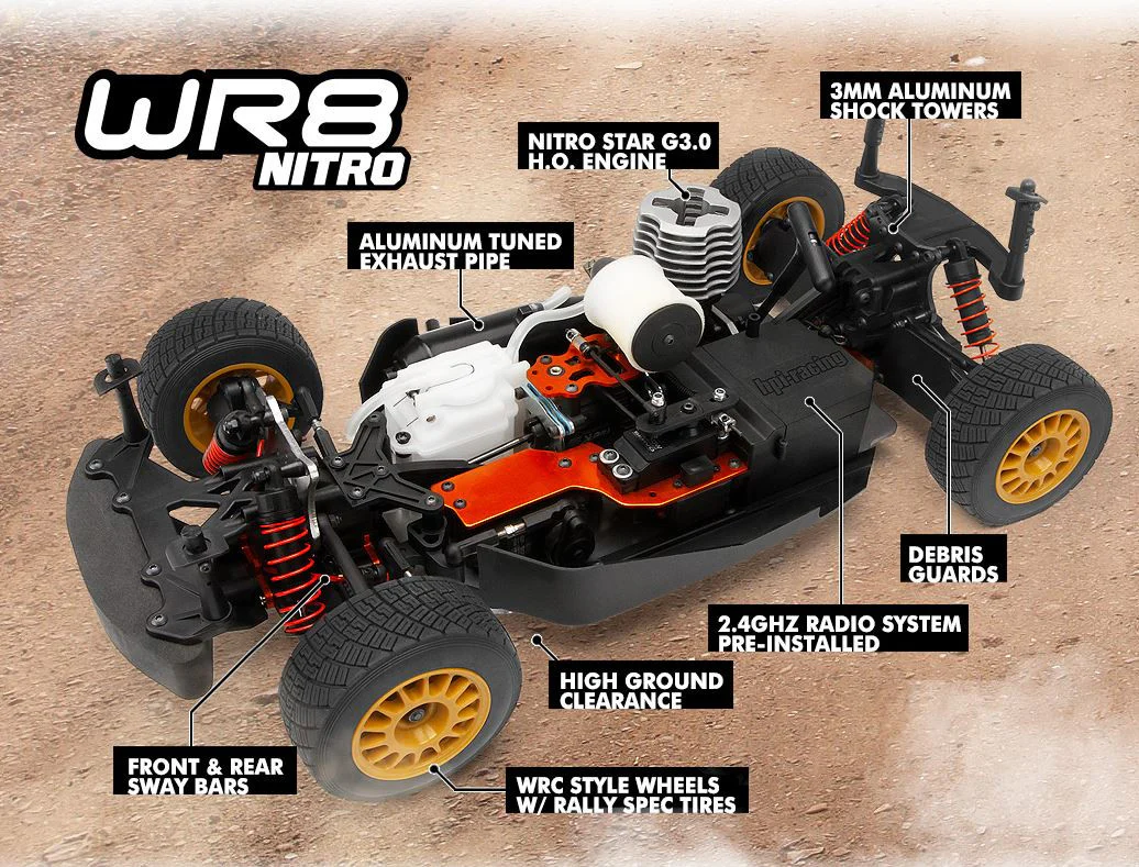 HPI Piste WR8 3.0 Subaru Impreza WRC 2001 RTR 160211 - Image 4