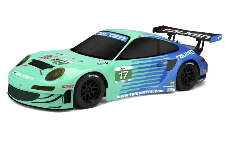 HPI RS4 Sport 3 Flux Porsche 911 GT3 RSR Falken RTR 160781 - Image 2