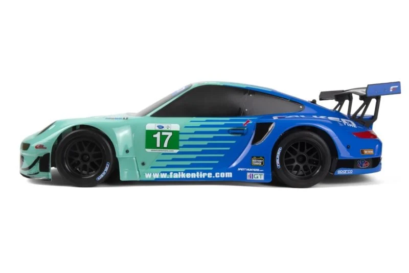 HPI RS4 Sport 3 Flux Porsche 911 GT3 RSR Falken RTR 160781 - Image 4