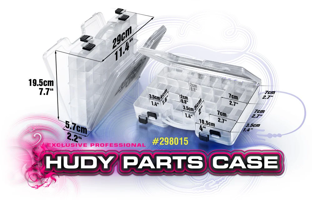 Hudy Boite de Rangement Pièces RC 298015 - Image 3