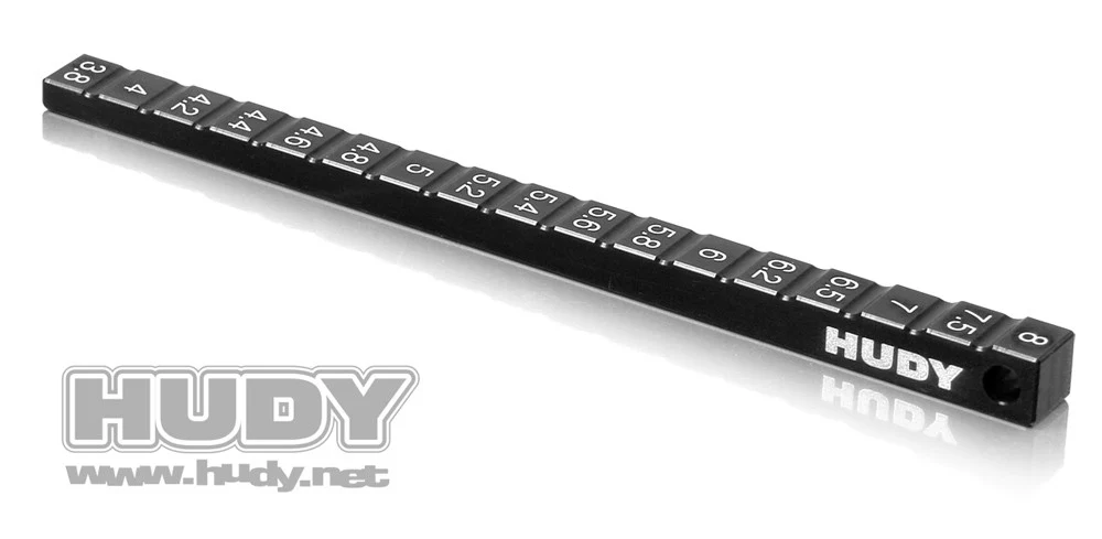 Hudy Cale de réglage butée Basse 3.8 à 8mm 107716