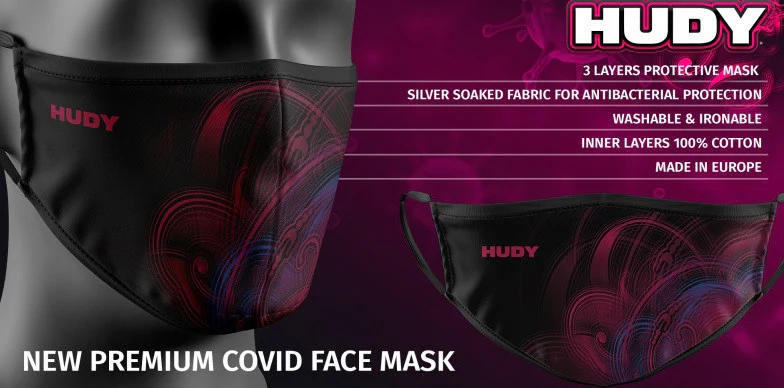 Hudy Masque de Protection Rose
