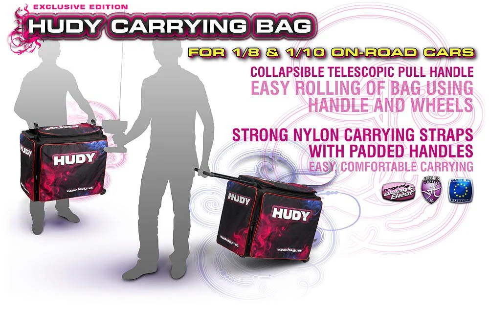 Hudy Sac de Transport Piste 1/10 et 1/8 Exclusive Edition 199120 - Image 3