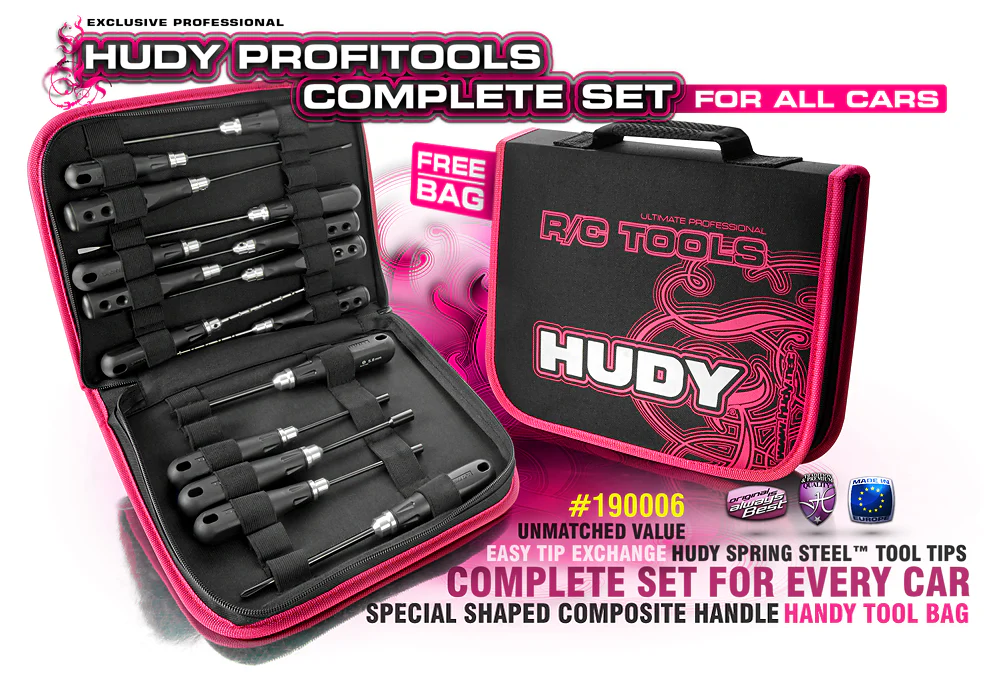 Hudy Set d'outils Profi Tools Avec Sac de Transports 190006 - Image 4