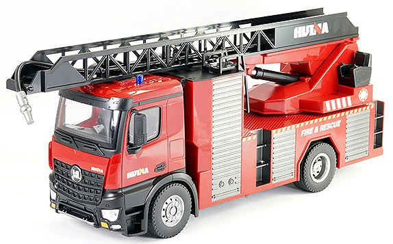 Huina Camion de Pompier Grande Echelle 1/14 RTR CY1561
