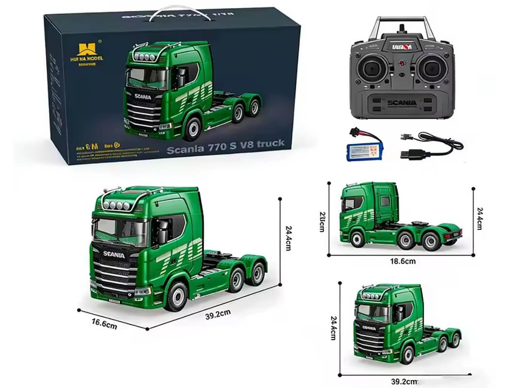 Huina Camion Scania 770S Haulage RTR CY1501 - Image 10